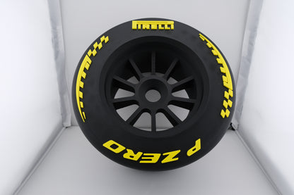 3D Printed F1 Tire Display – Pirelli Style (PLA)