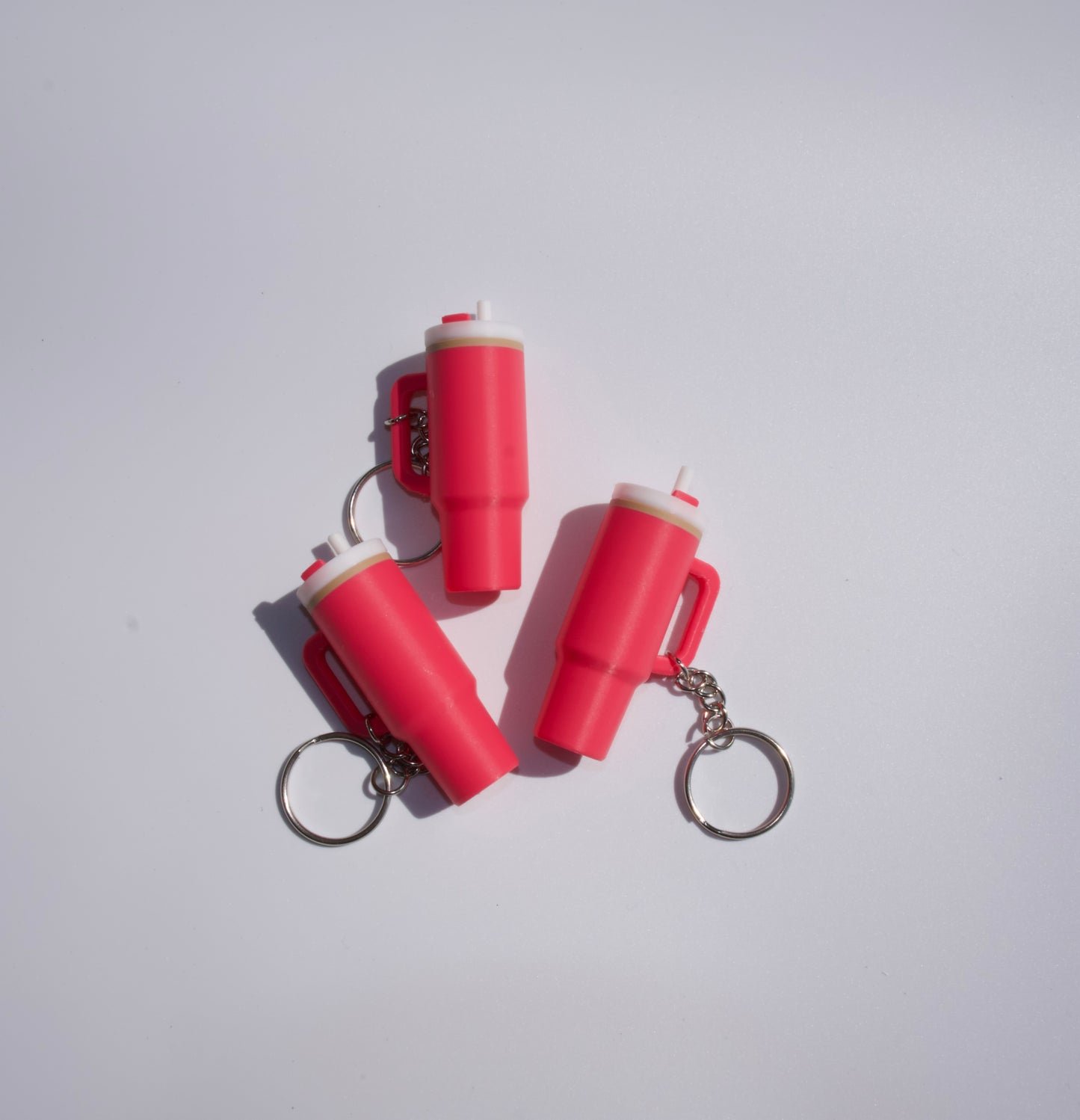 3D printed PLA keychains