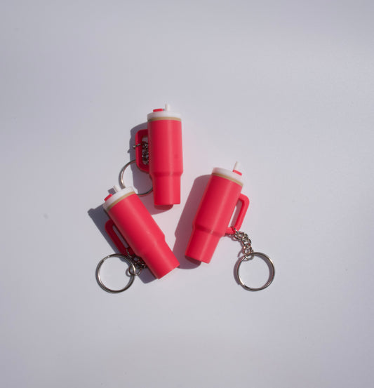 3D printed PLA keychains