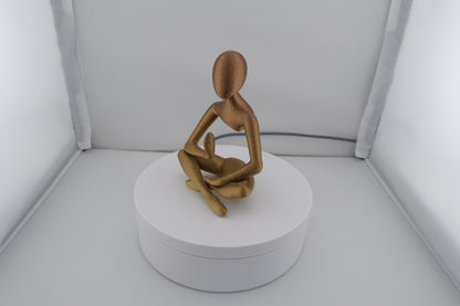3D Printed meditation figures (PLA)